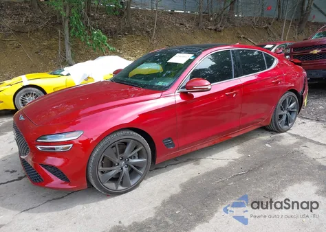 2023 Genesis G70 3.3T из США, поврежденный, VIN KMTG54TE5PU120847